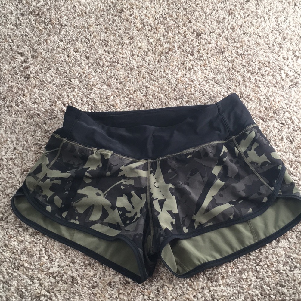 Camo Lululemon Shorts